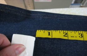 mark new jean hem line