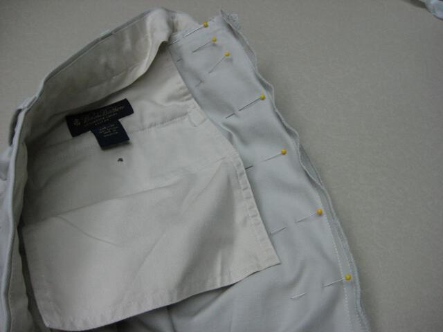 pin mark seat seam