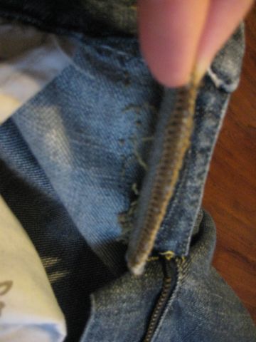 jeans zipper