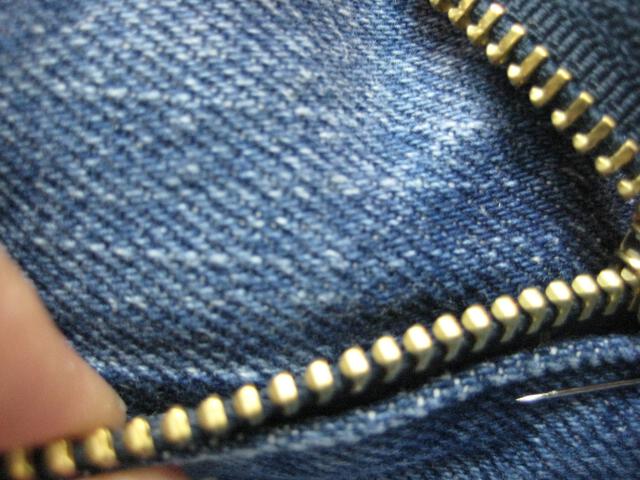 fraying bra strap