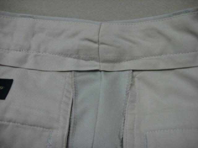 take in waistband inside view