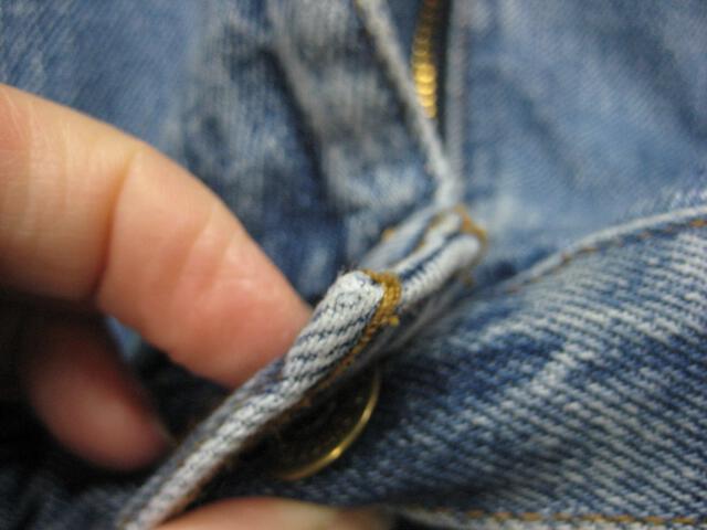 fraying bra strap